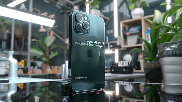 Pourquoi acheter un iphone 13 reconditionné : économie et technologie